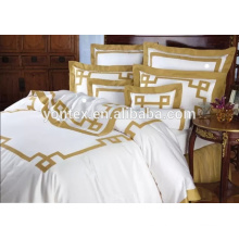 High Quality 100% cotton Hotel Bedding Sheet Set for sale